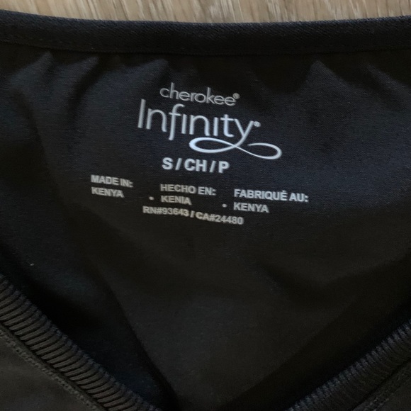 NEW Black Cherokee Scrubs SET - Picture 2 of 6